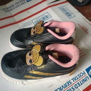 Puma X Lol Shoes Black Pink Size 8c